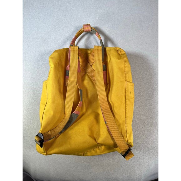 Fjallraven Kanken gold yellow backpack bag main image 9